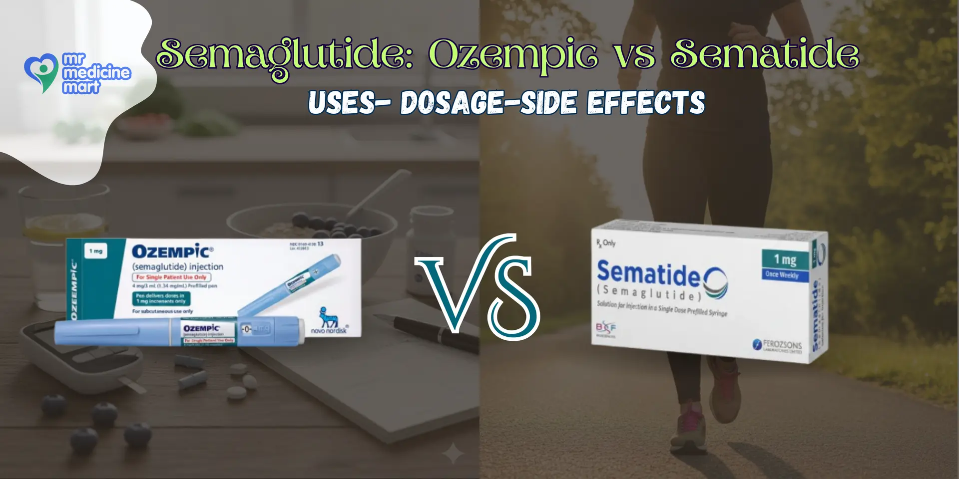 Semaglutide: Ozempic vs Sematide – Uses, Dosage, Side Effects