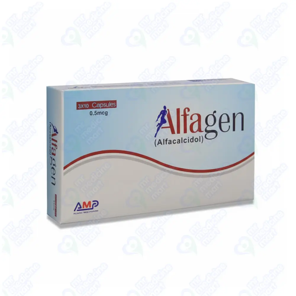 Alfagen Cap 0.5mcg 30's 