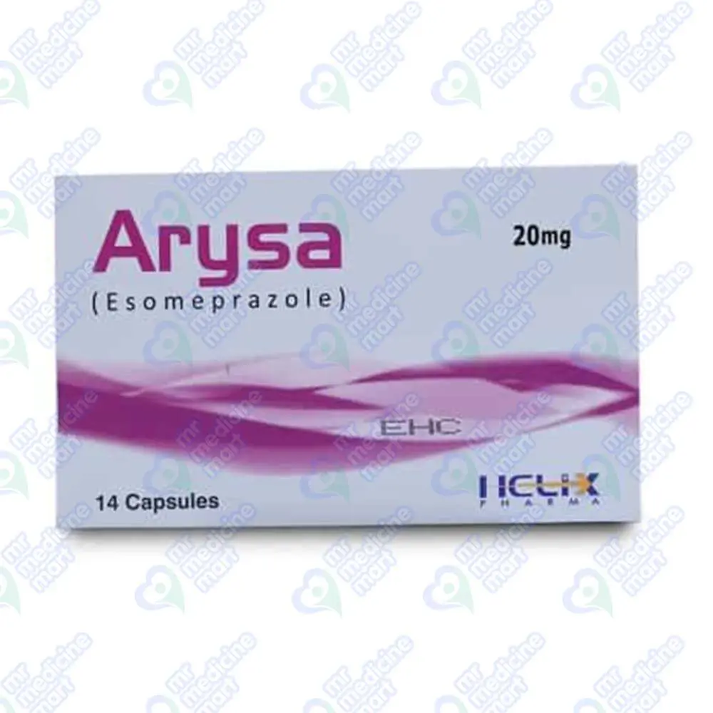 Arysa 20mg Capsule 7 'S