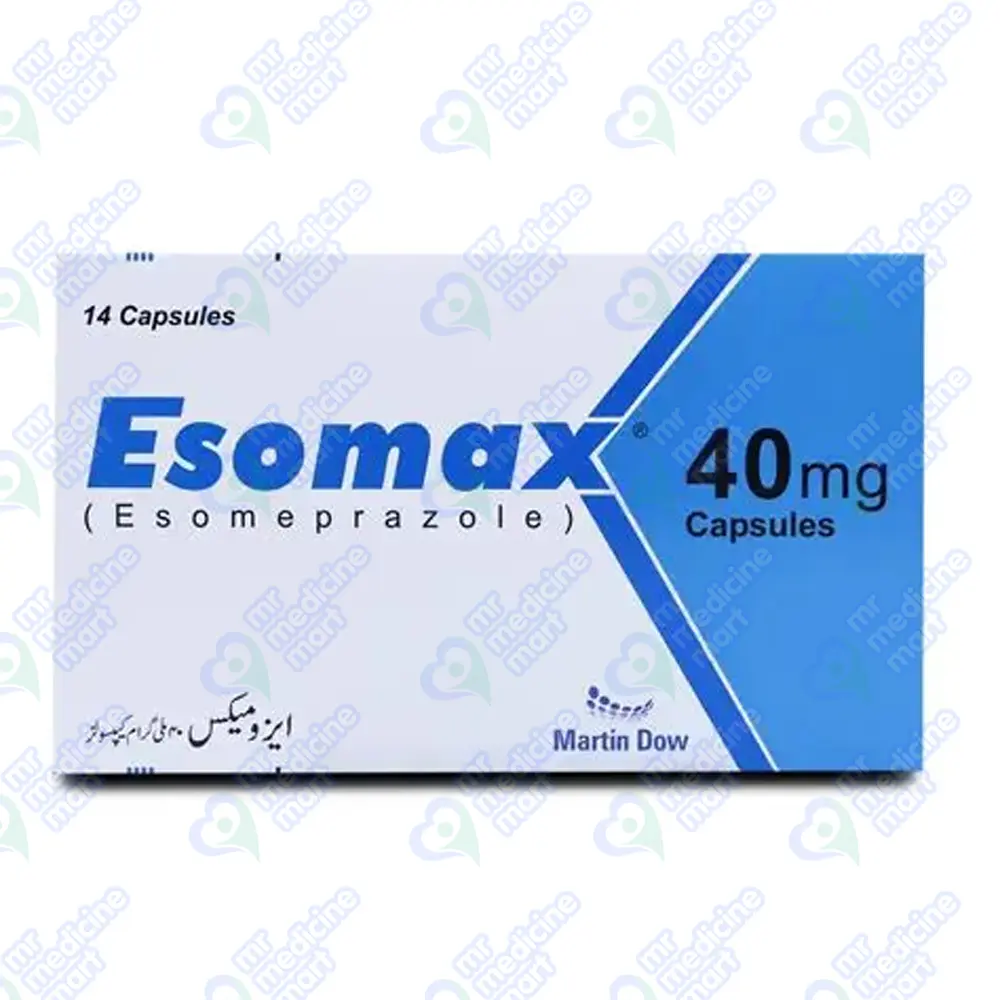 Esomax 40mg Capsule 7 'S