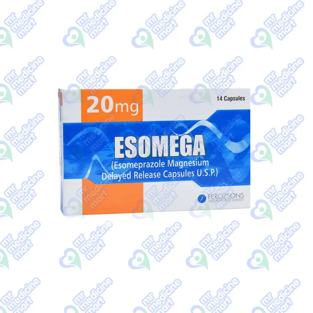 Esomega 20mg Capsules
