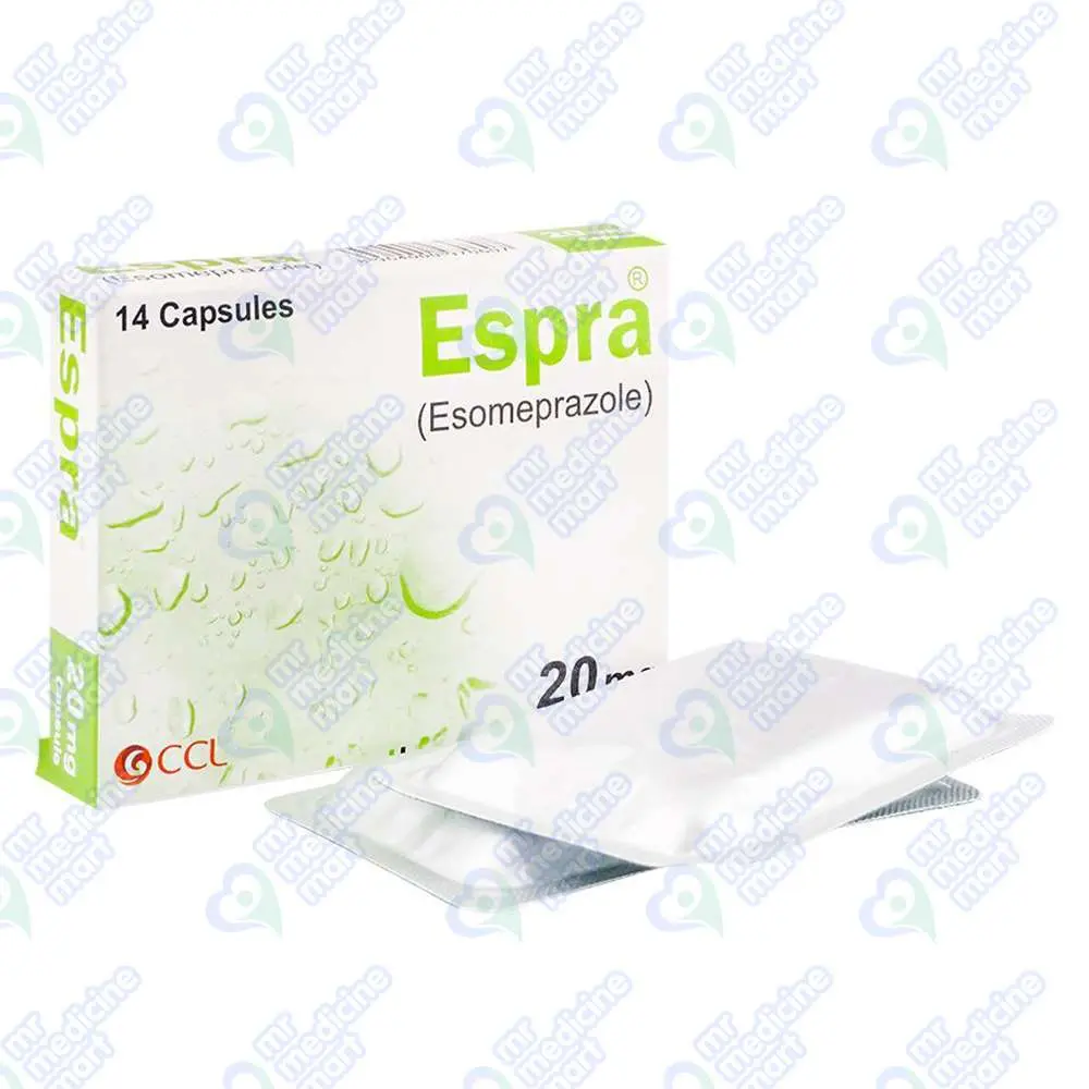 Espra 20mg Capsule 7 'S