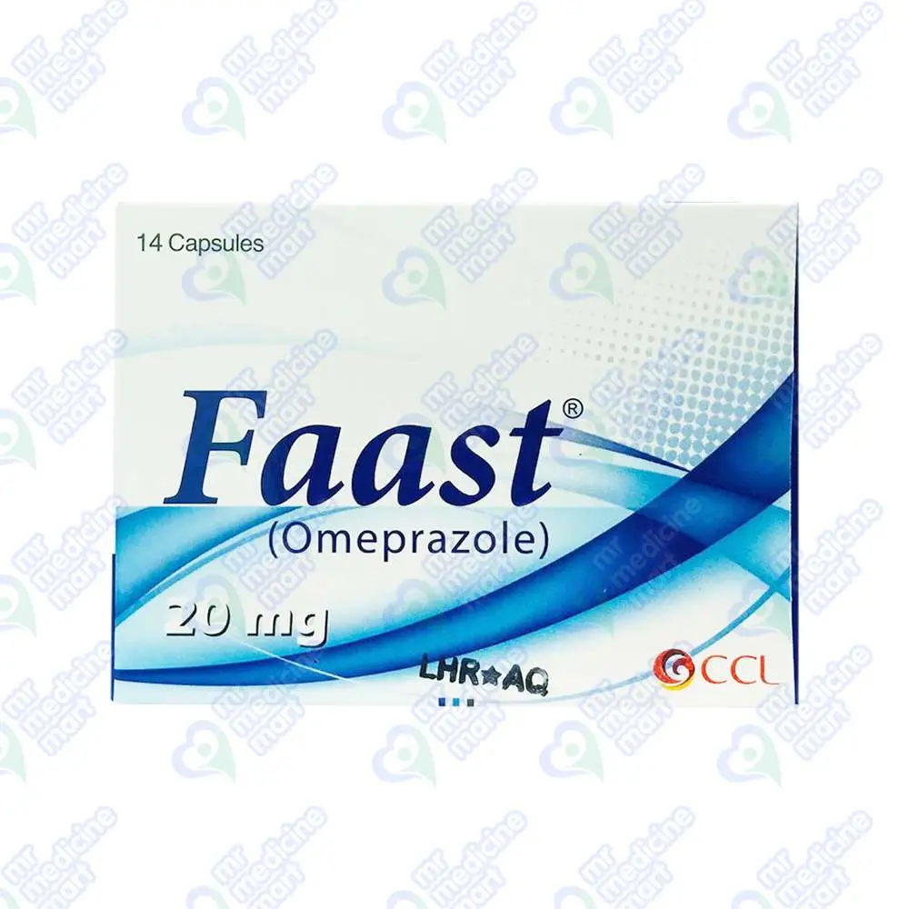Faast 20mg Capsule 7 'S