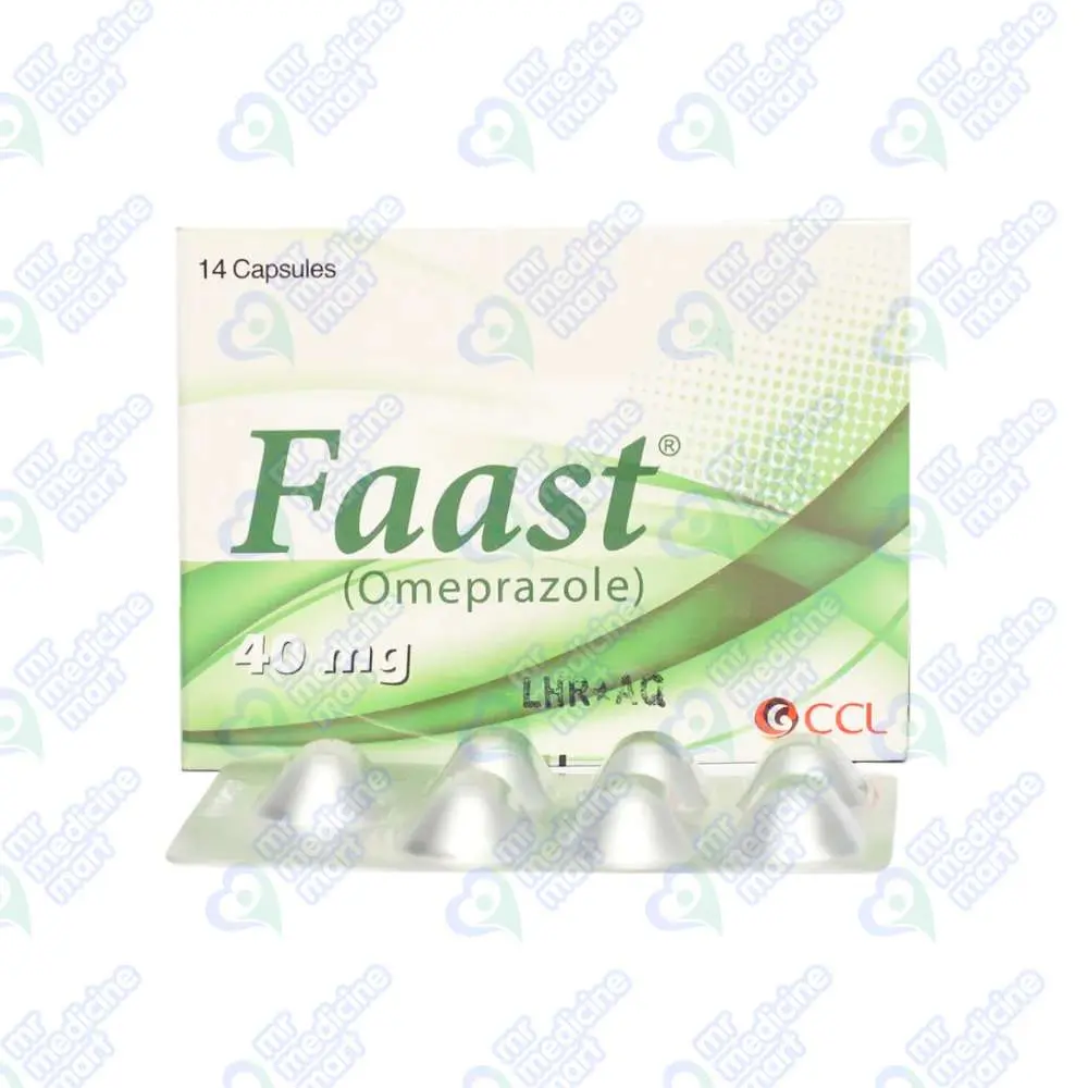 Faast 40mg Capsule 7 'S