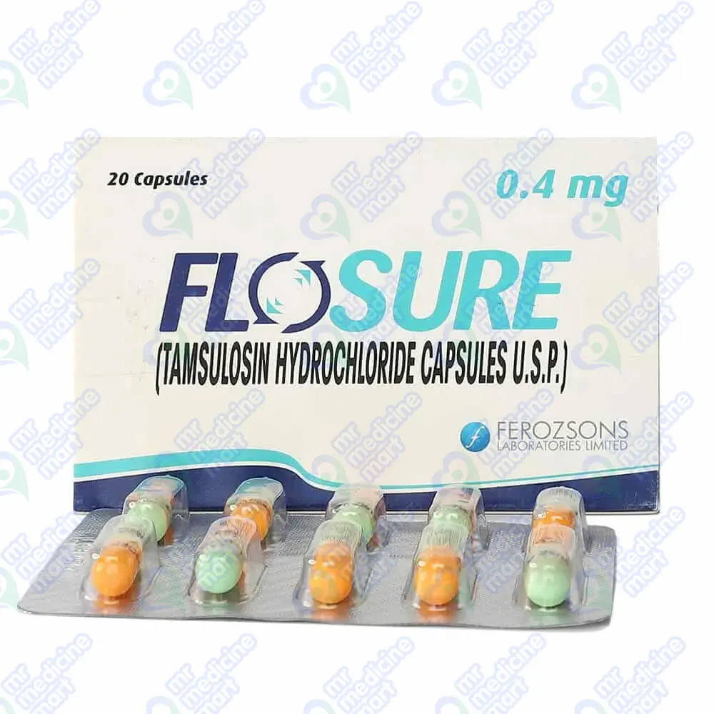 Flosure 0.4mg Capsules