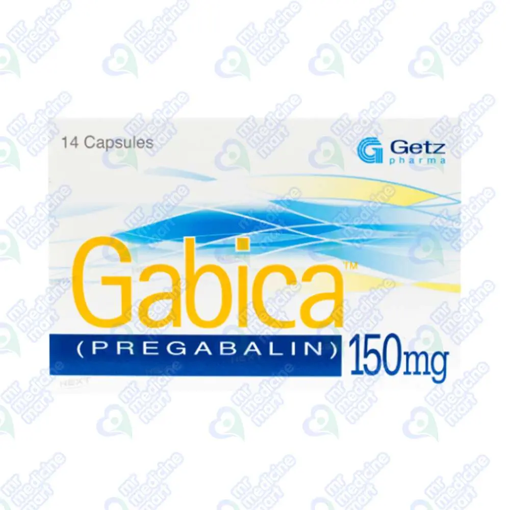 Gabica 150mg Capsule 7 'S