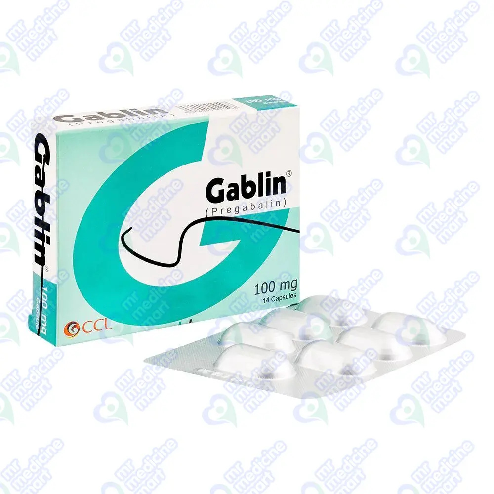 Gablin 100mg Capsule 7 'S