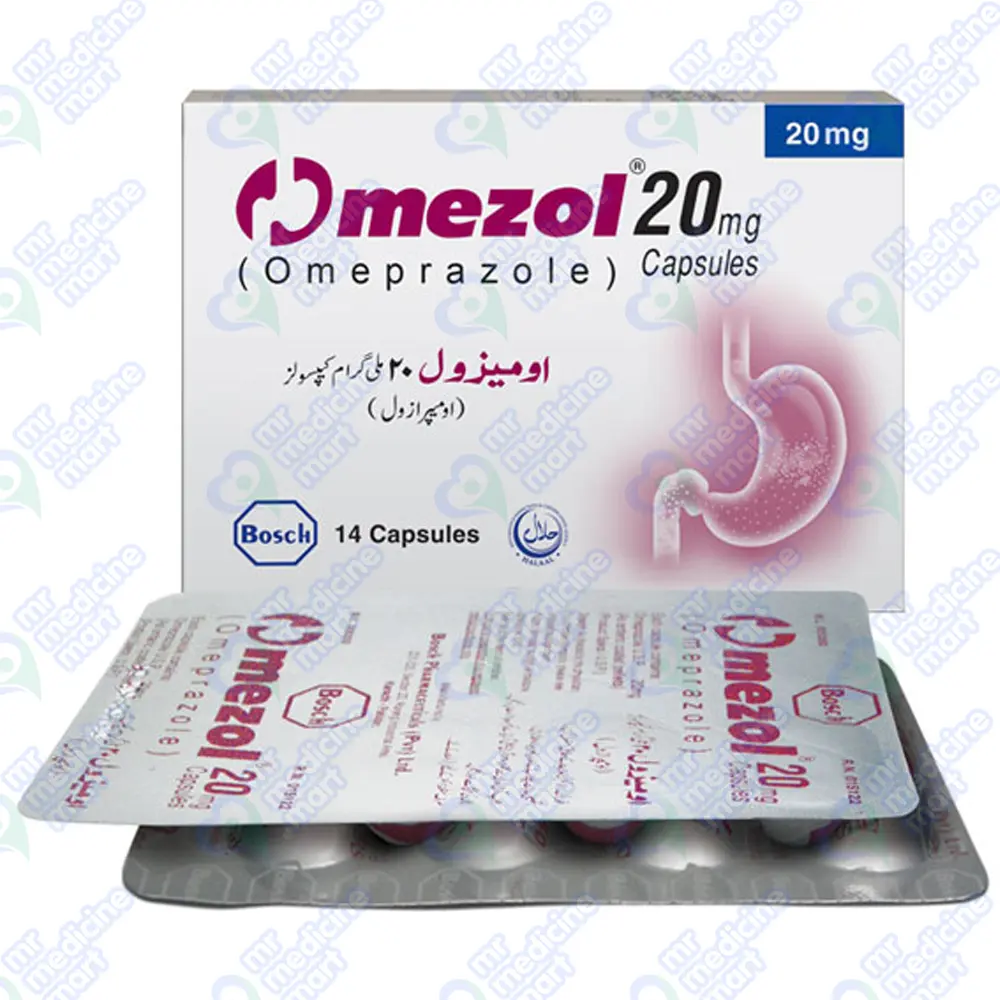Omezol 20mg Capsule