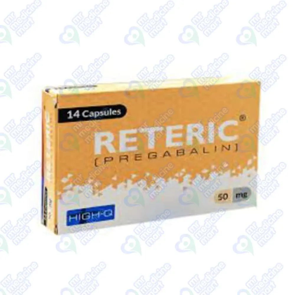 Reteric 50mg Capsule 7 ' S