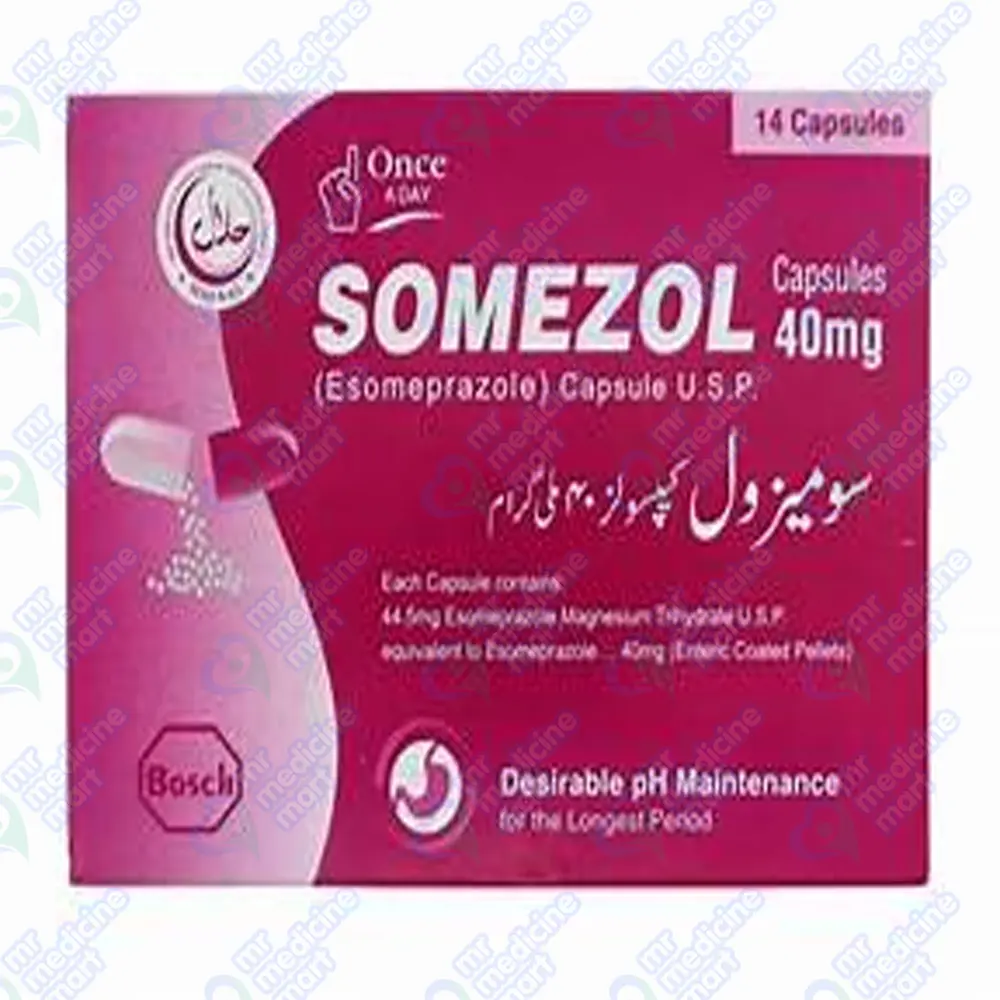 Somezol Capsules 40mg 
