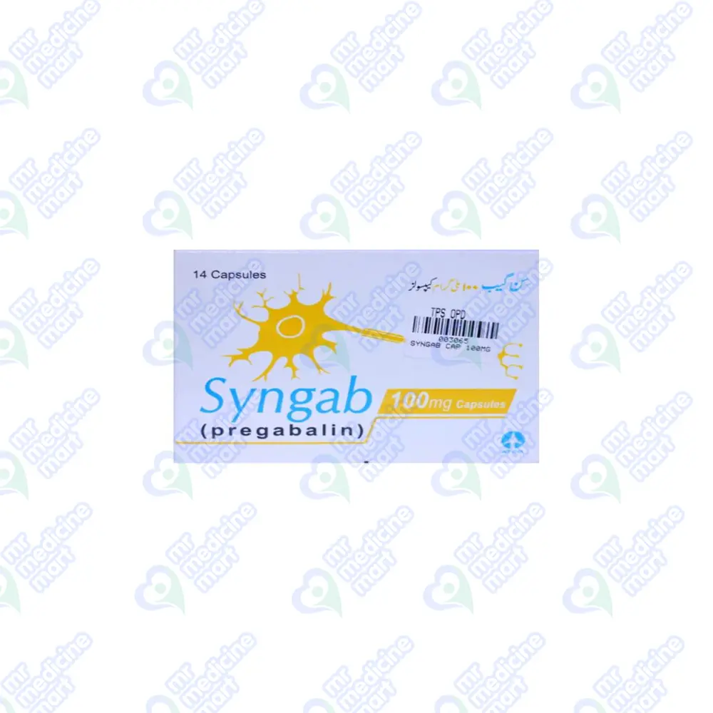 Syngab 100mg Capsules