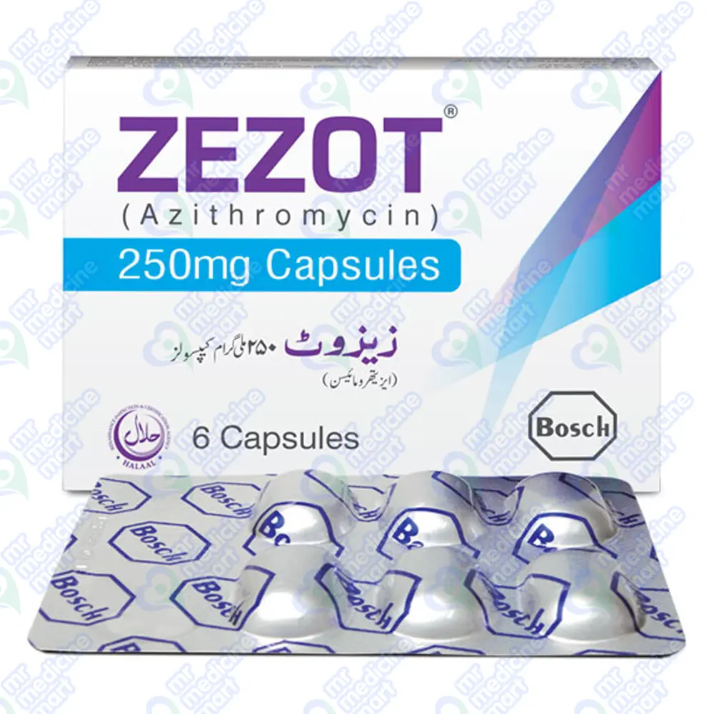 Zezot 250mg Capsules