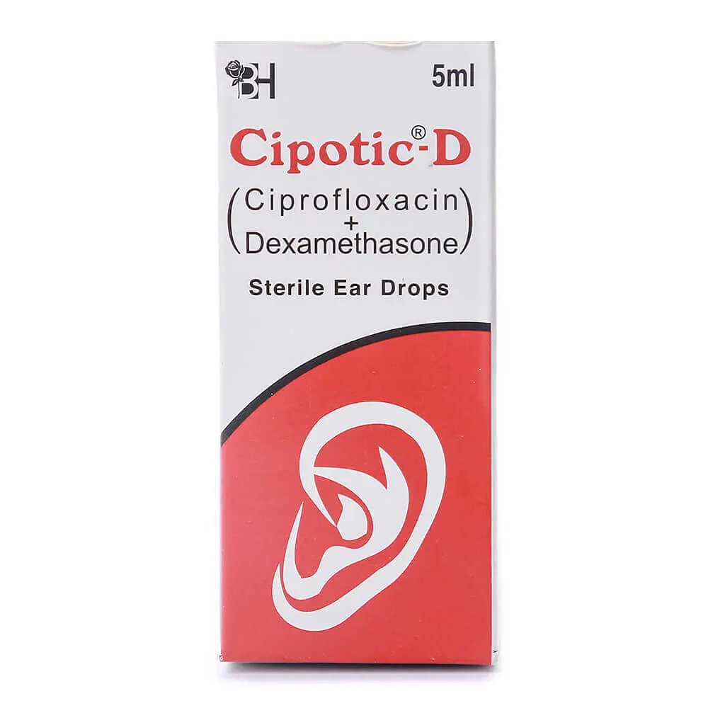Cipotic D Ear Drops 5ml