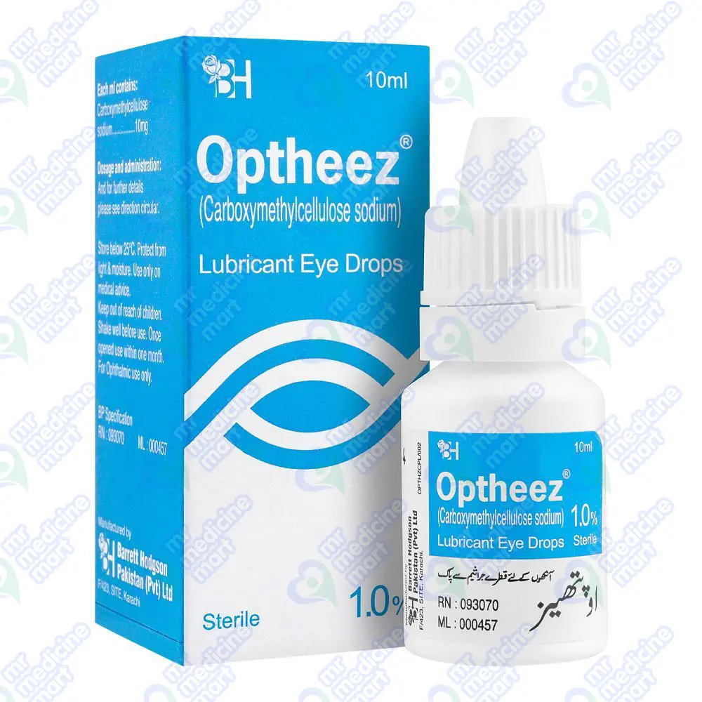 Optheez Lubricant Eye Drops 10ml