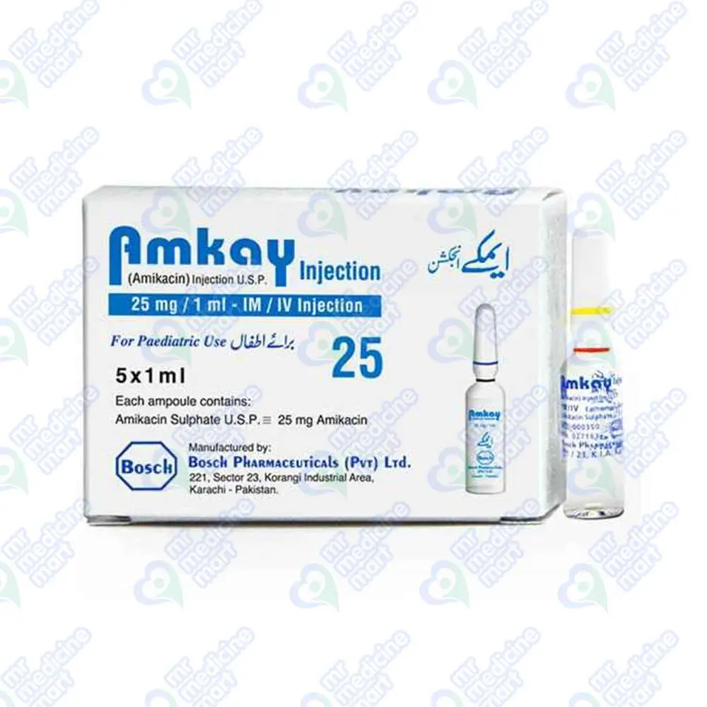 Amkay 25mg Injection 1ml(Net)