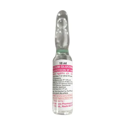 Calcium Gluconate 10% Inj 10ml(NET)