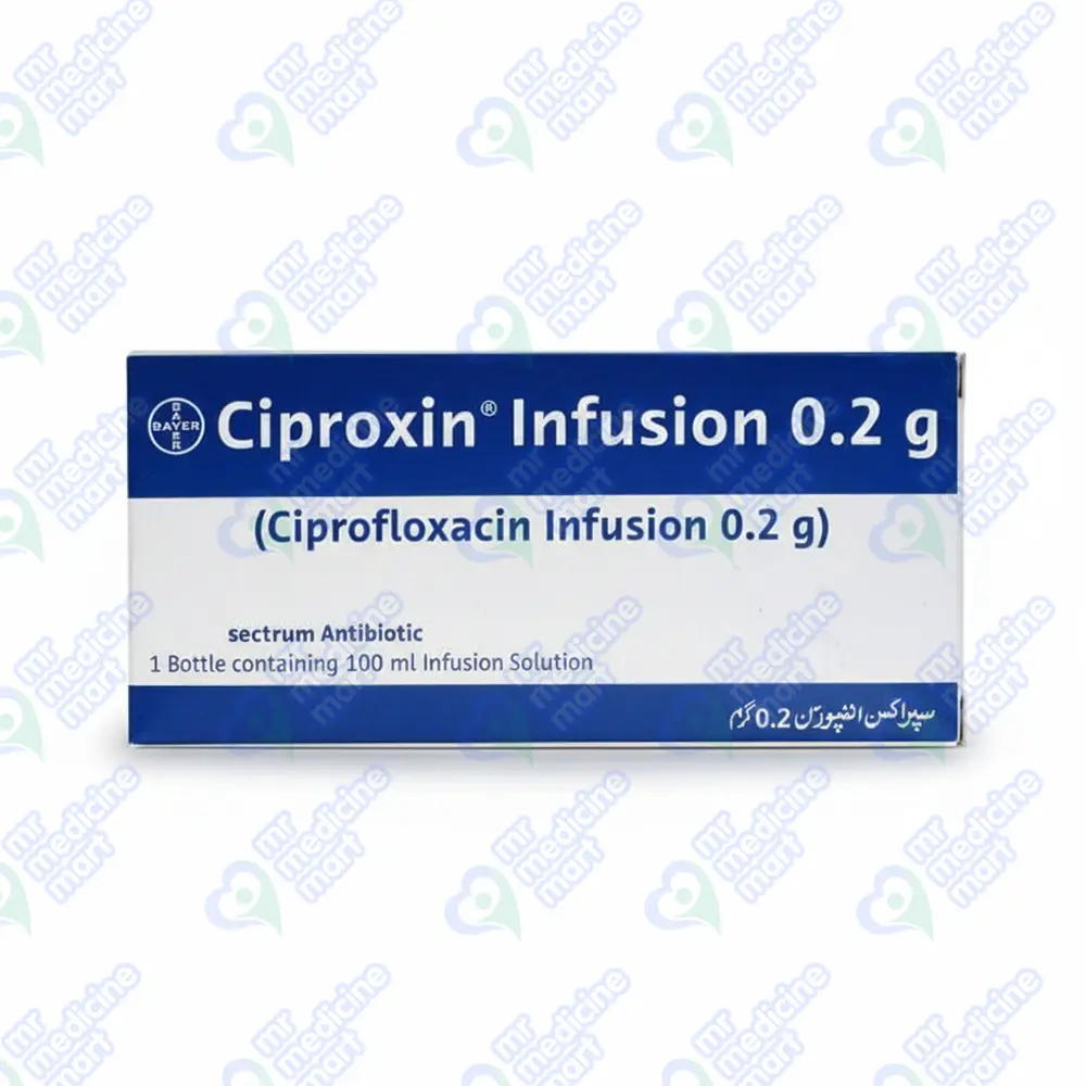 Ciproxin 200mg Injection 100 Ml
