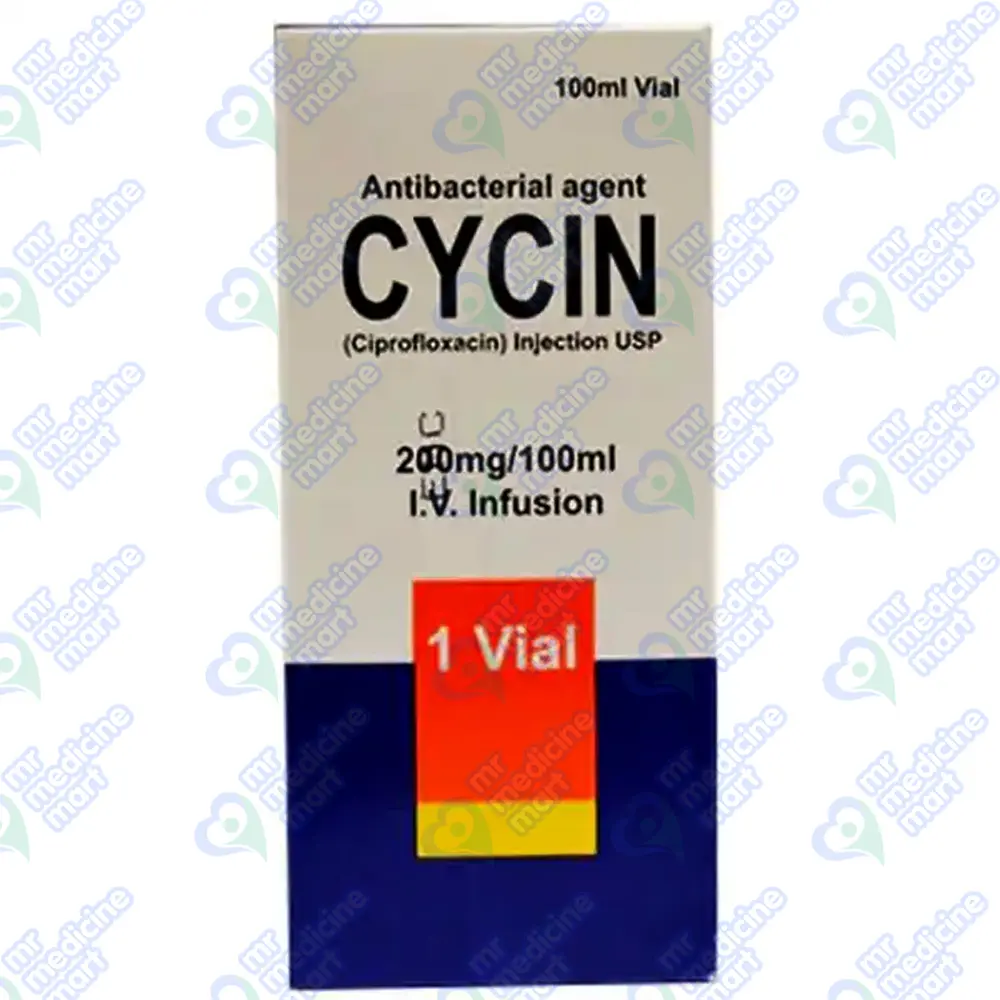 Cycin 100mg Injection 50 ml