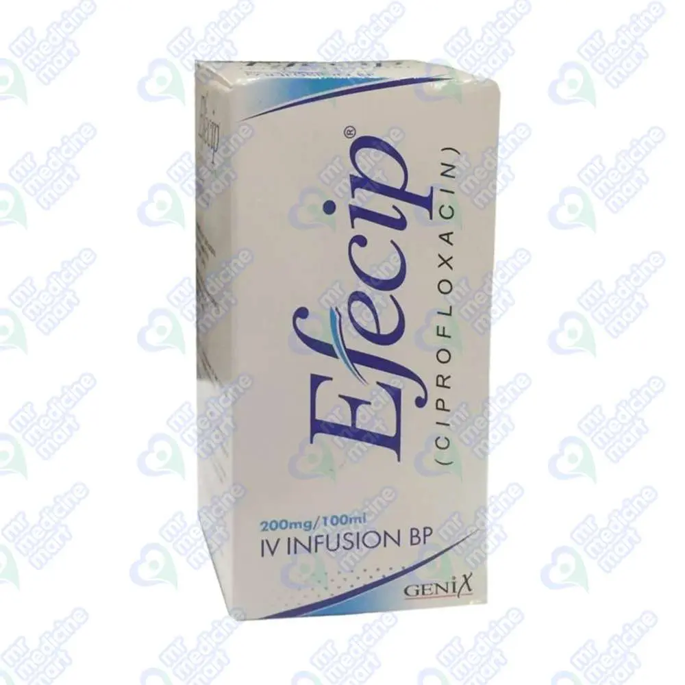 Efecip 200mg/100ml Injection 100 ml
