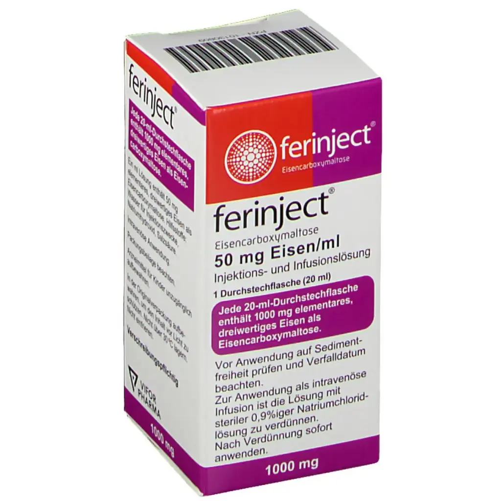Ferinject 50mg 10ml 1's