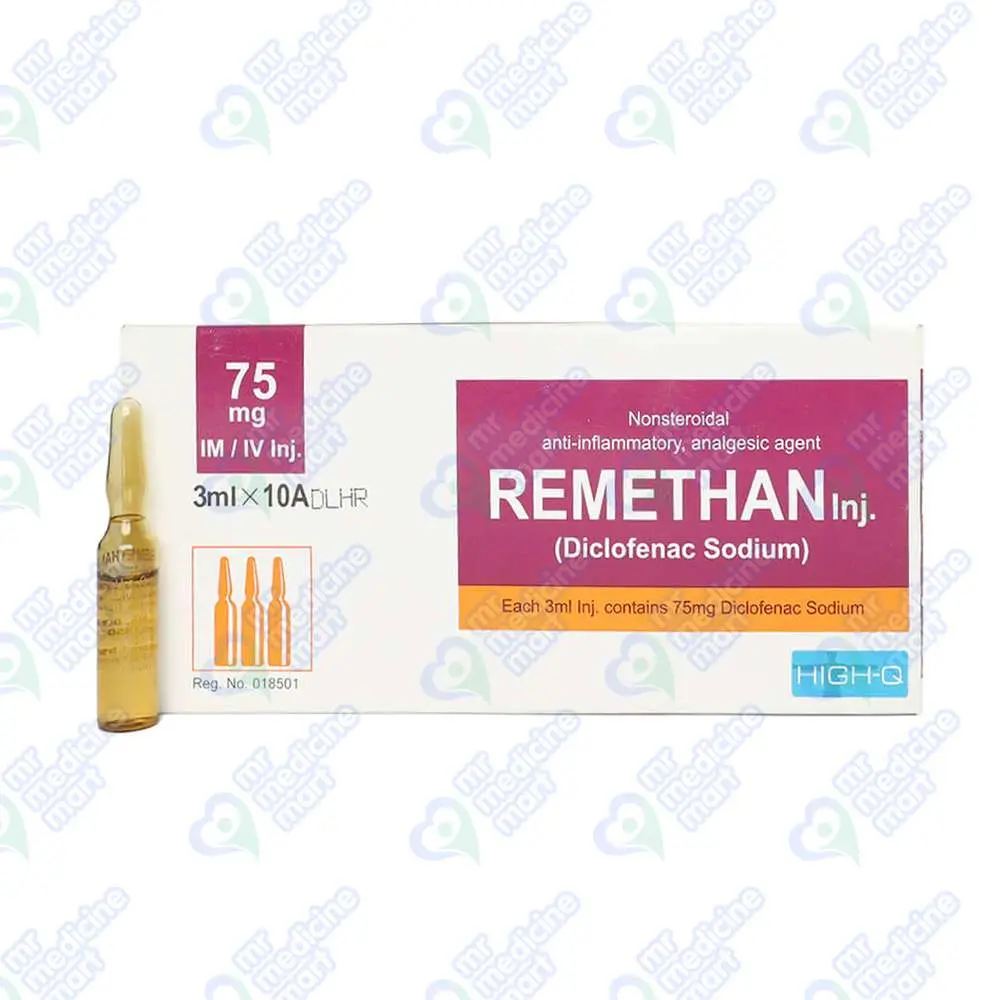 Remethan 75mg Injection 3 ml