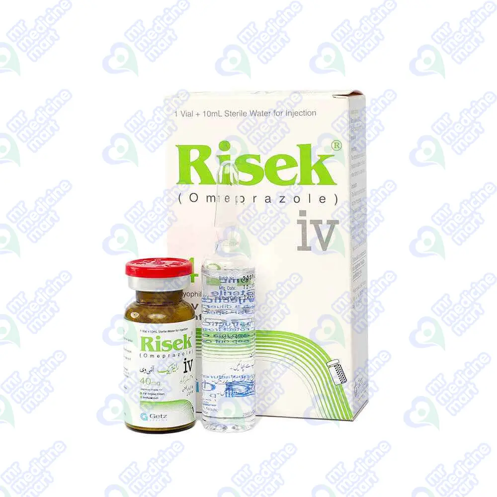 Risek 40mg Injection 1 Vial
