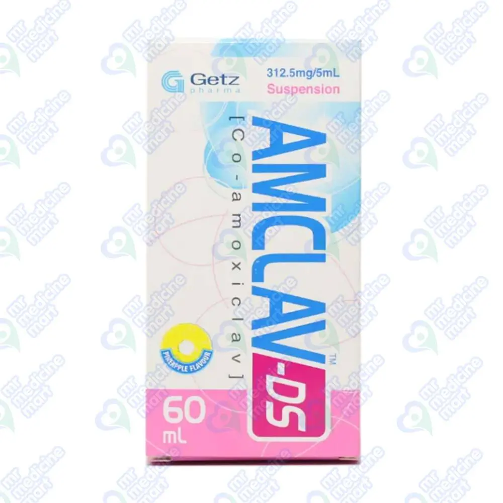 Amclav 312.50mg/5ml Suspension 60 ml