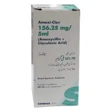 Amoxi Clav 156.25mg/5ml Suspension 60ml