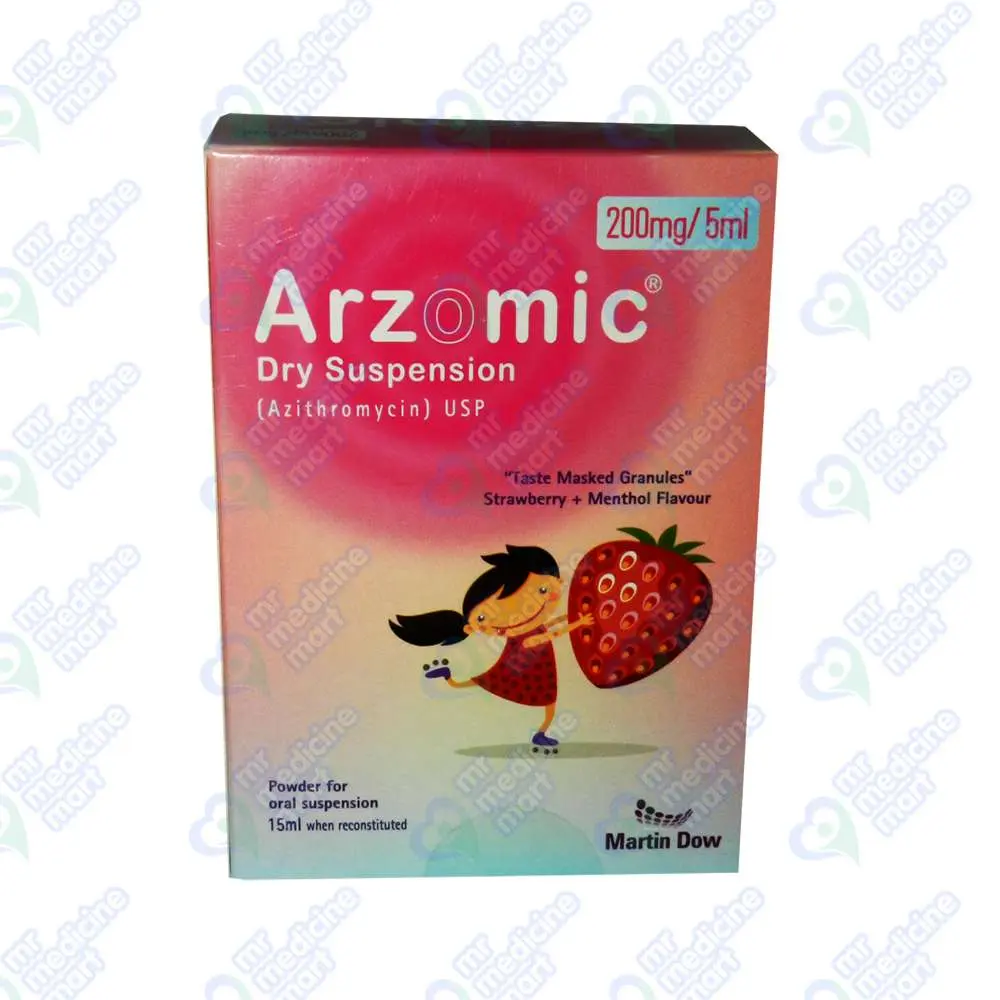 Arzomic 200mg Dry Suspension 15ml