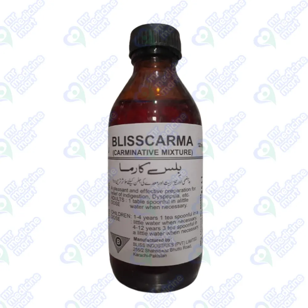 Blisscarma (Carmative Mixture) Syrup
