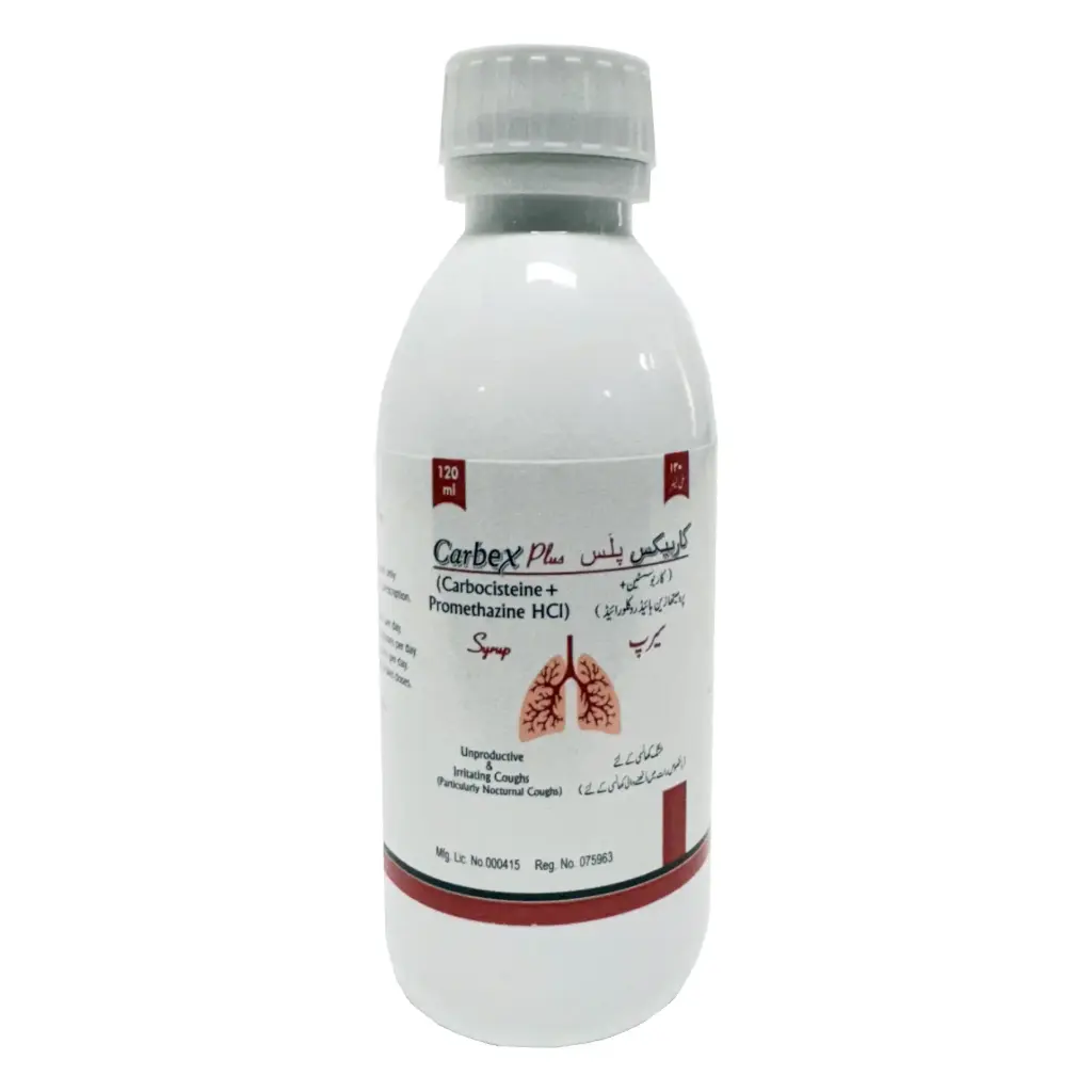 Carbex Plus Syrup 120ml