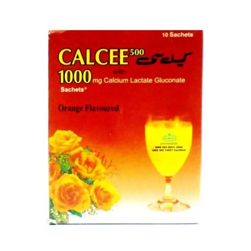 Calcee 500 Sachets (Orange)