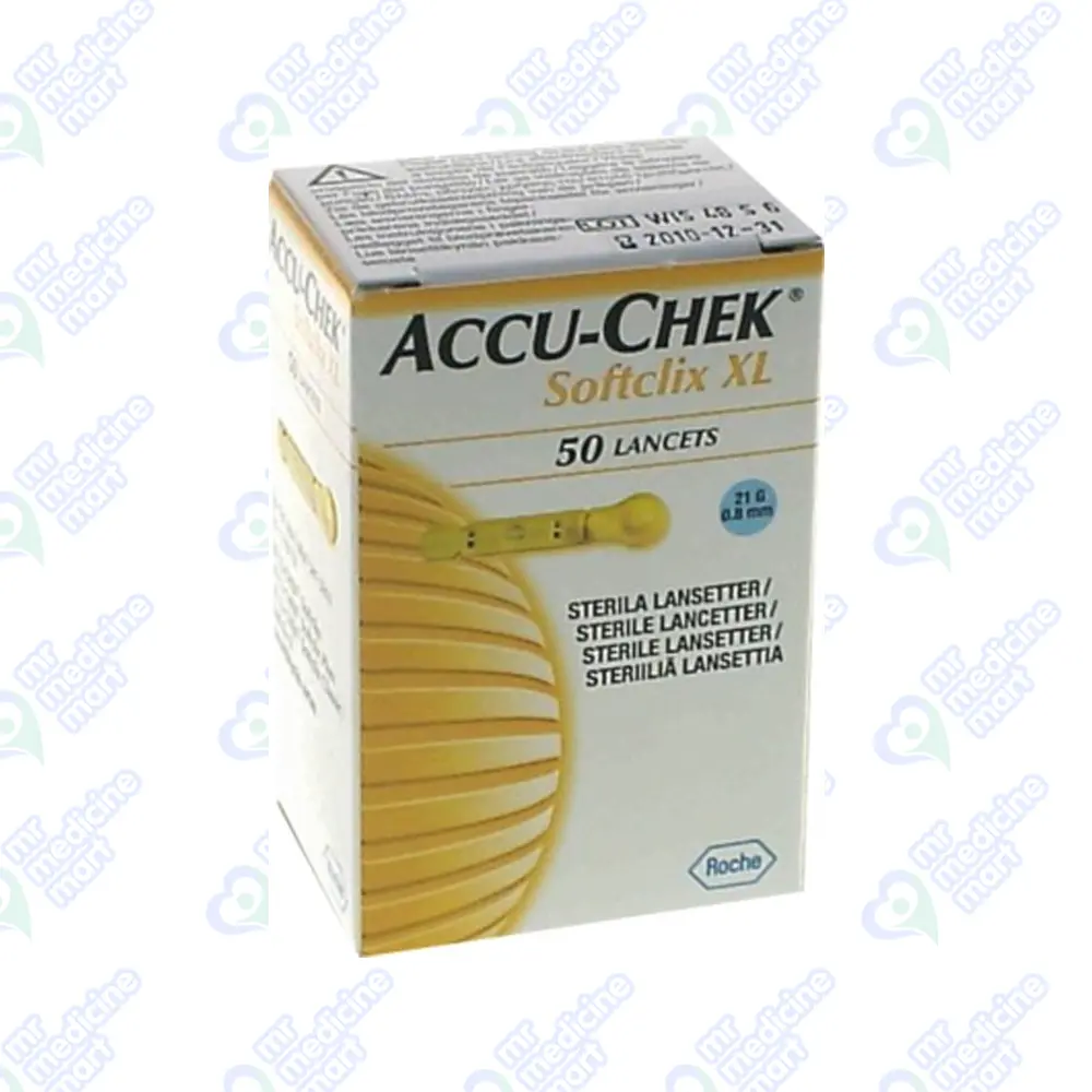 Accu Chek Softclix Lancets 50's
