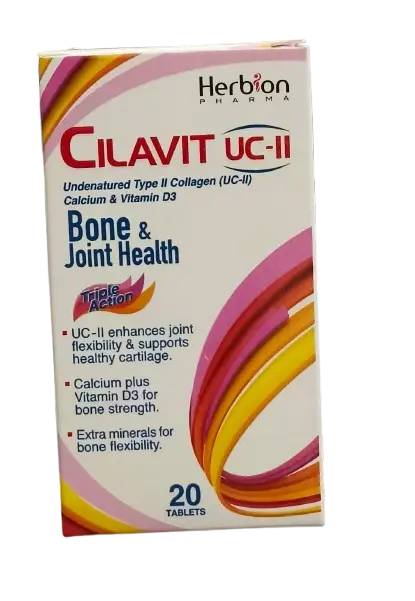 Cilavit UC-II Tablet Bottle 20 'S
