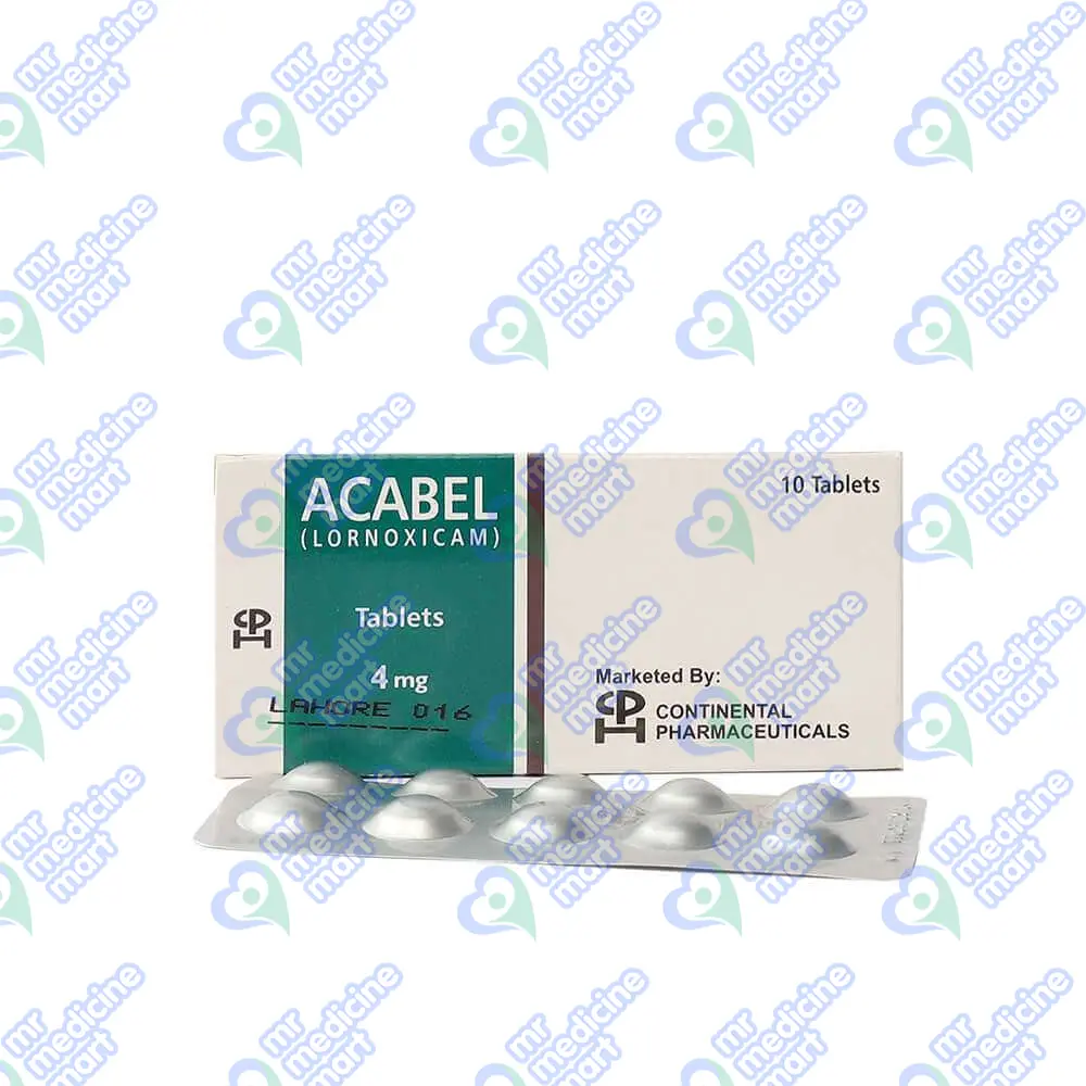 Acabel 4mg Tablet 10 'S
