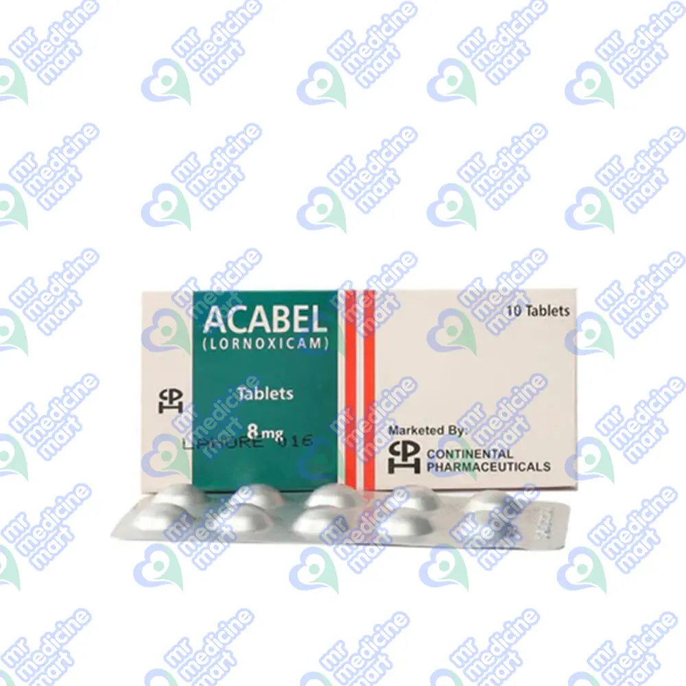 Acabel 8mg Tablet 10 'S
