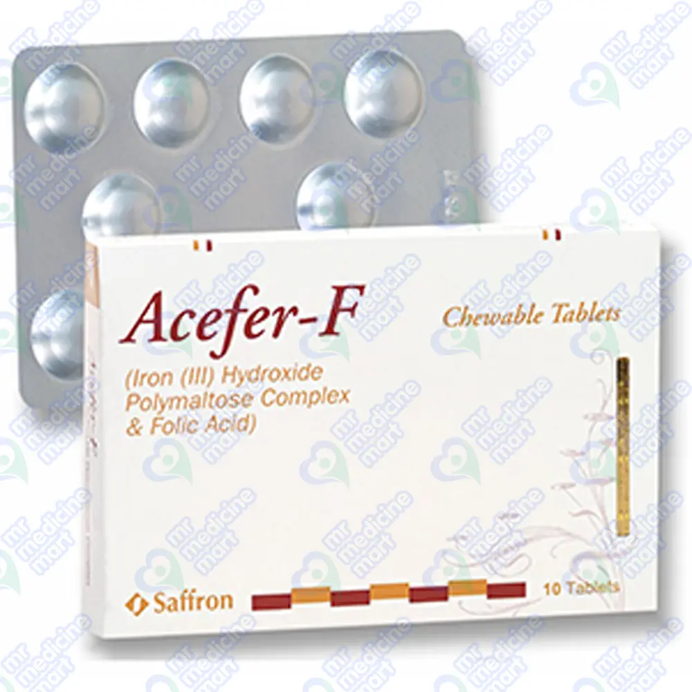 Acefer F Tab 100mg/0.35mg