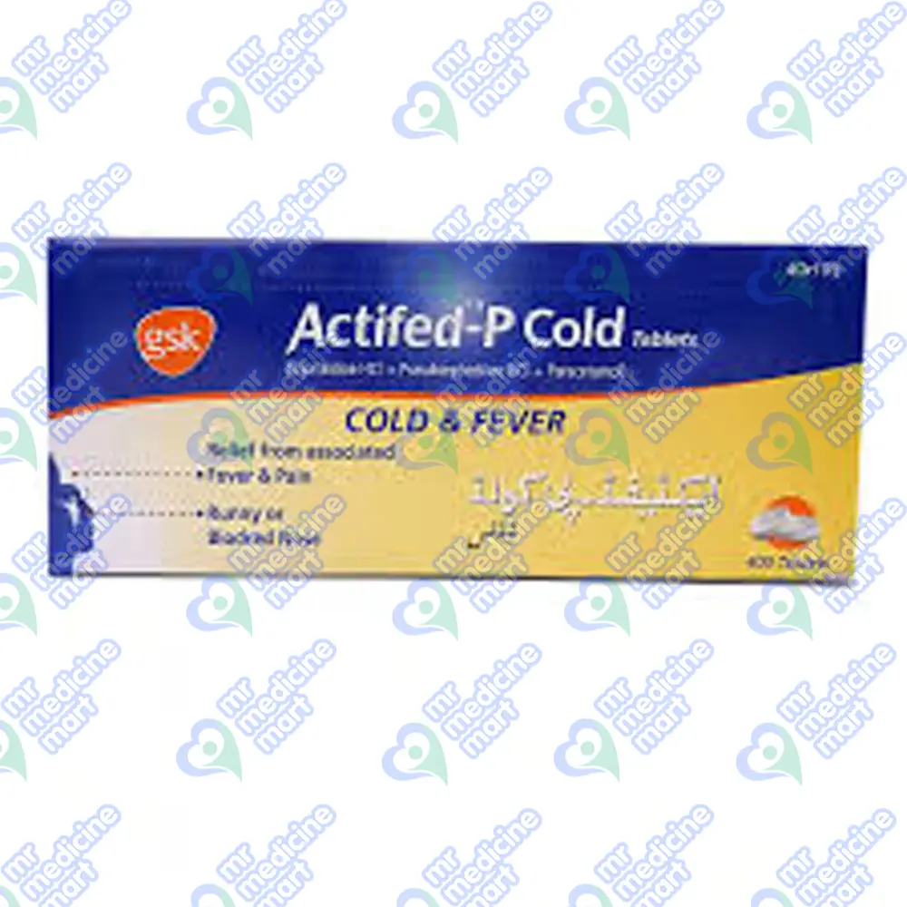 Actifed P Cold Tablet 10 'S(40)