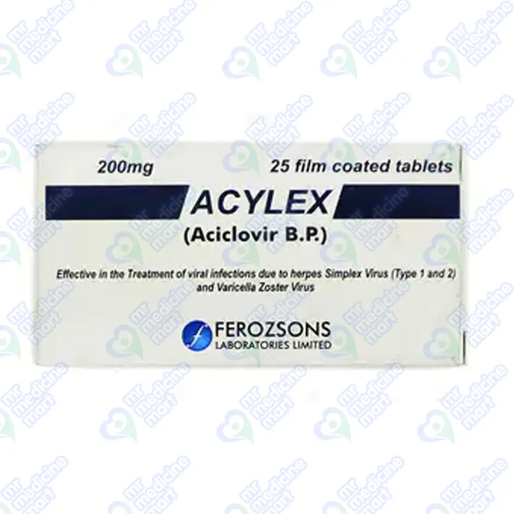 Acylex 200mg Tablets