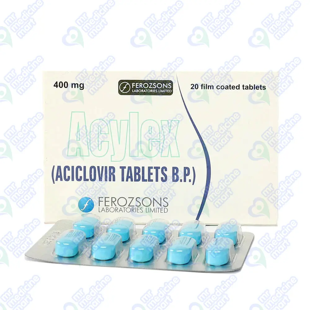 Acylex 400mg Tablet 10 'S