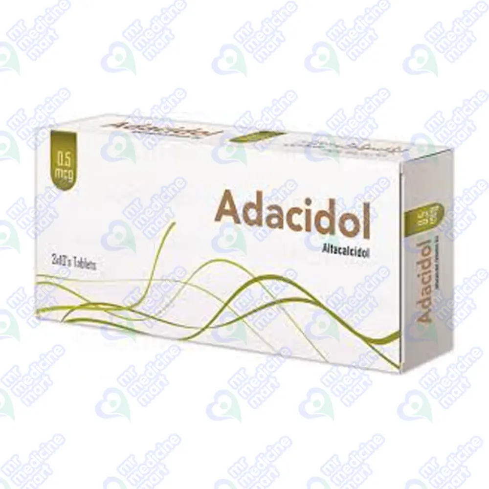 Adacidol 0.5mcg Tablets 10's 