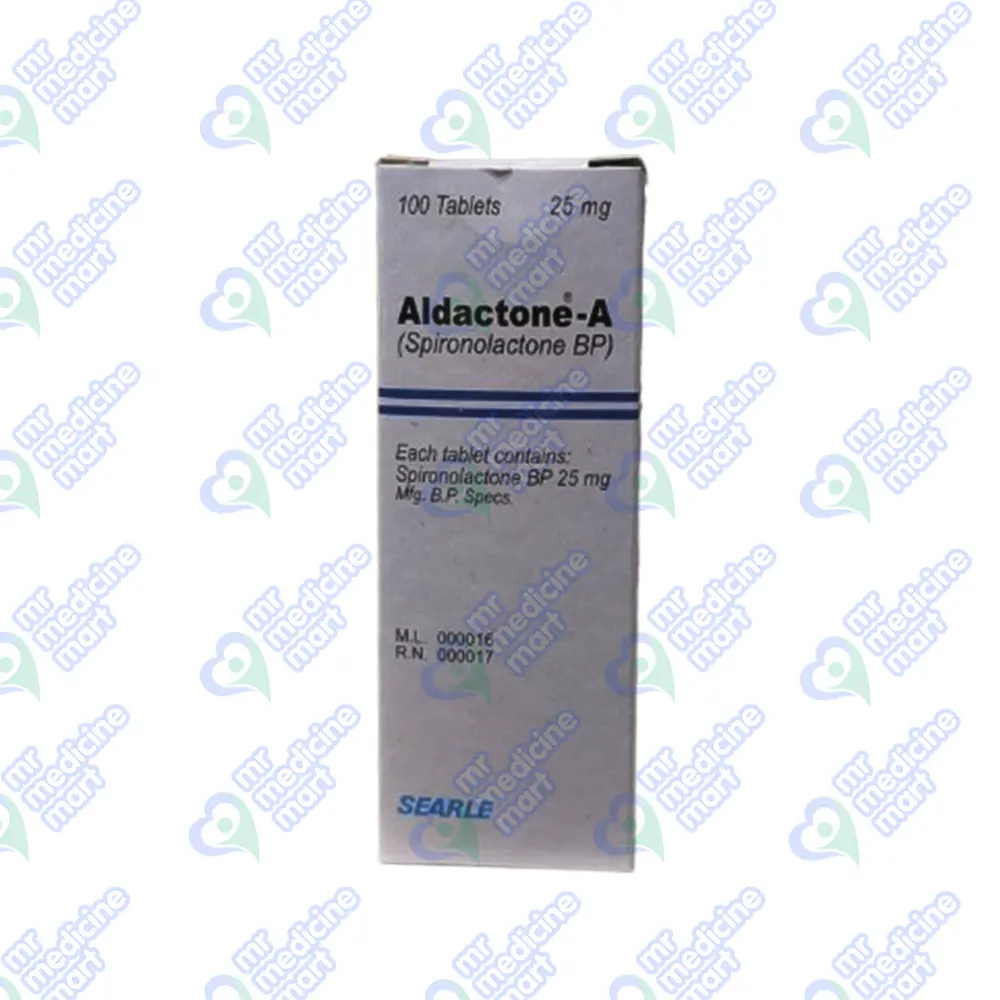 Aldactone A  25mg Tablet 100's