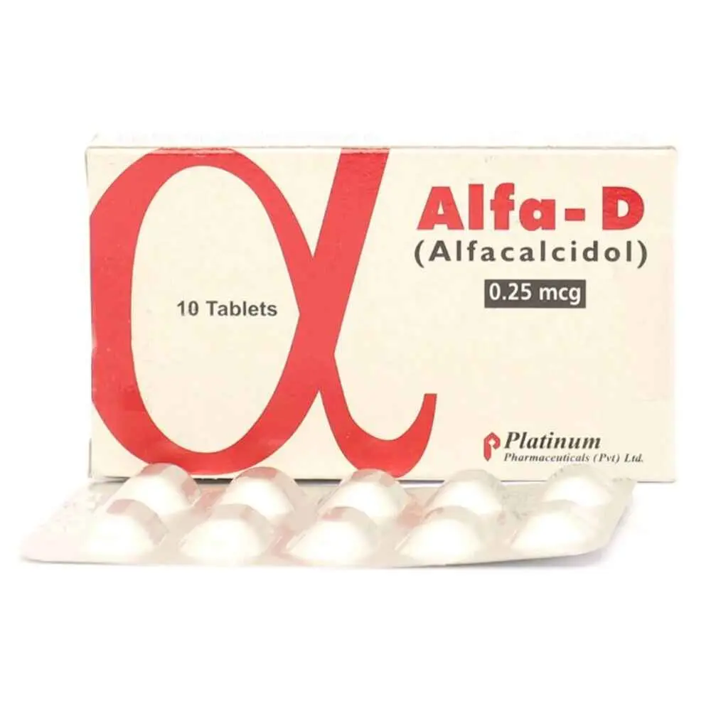 Alfa D 0.25mcg Tablet 10 'S