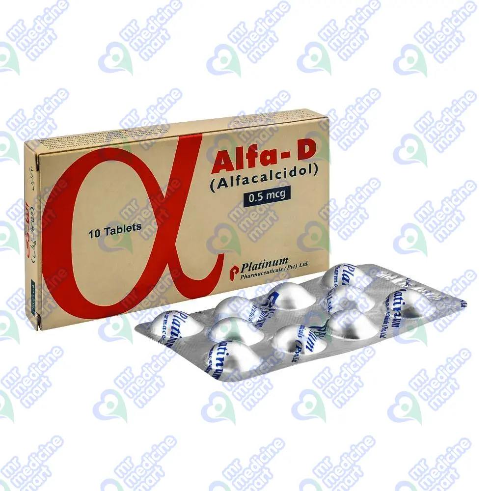 Alfa D 0.5mcg Tablet 