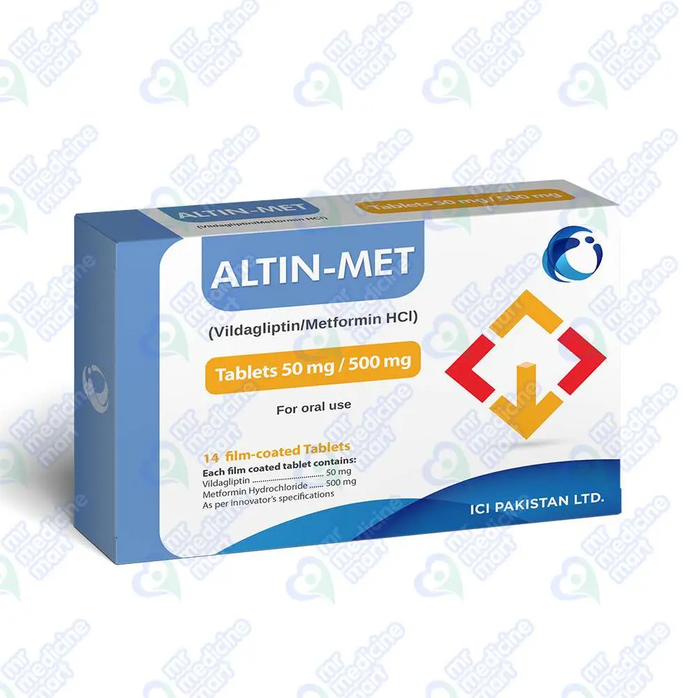 Altin Met 50mg/500mg Tablet 
