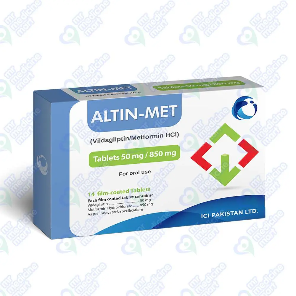 Altin Met 50mg/850mg Tablet
