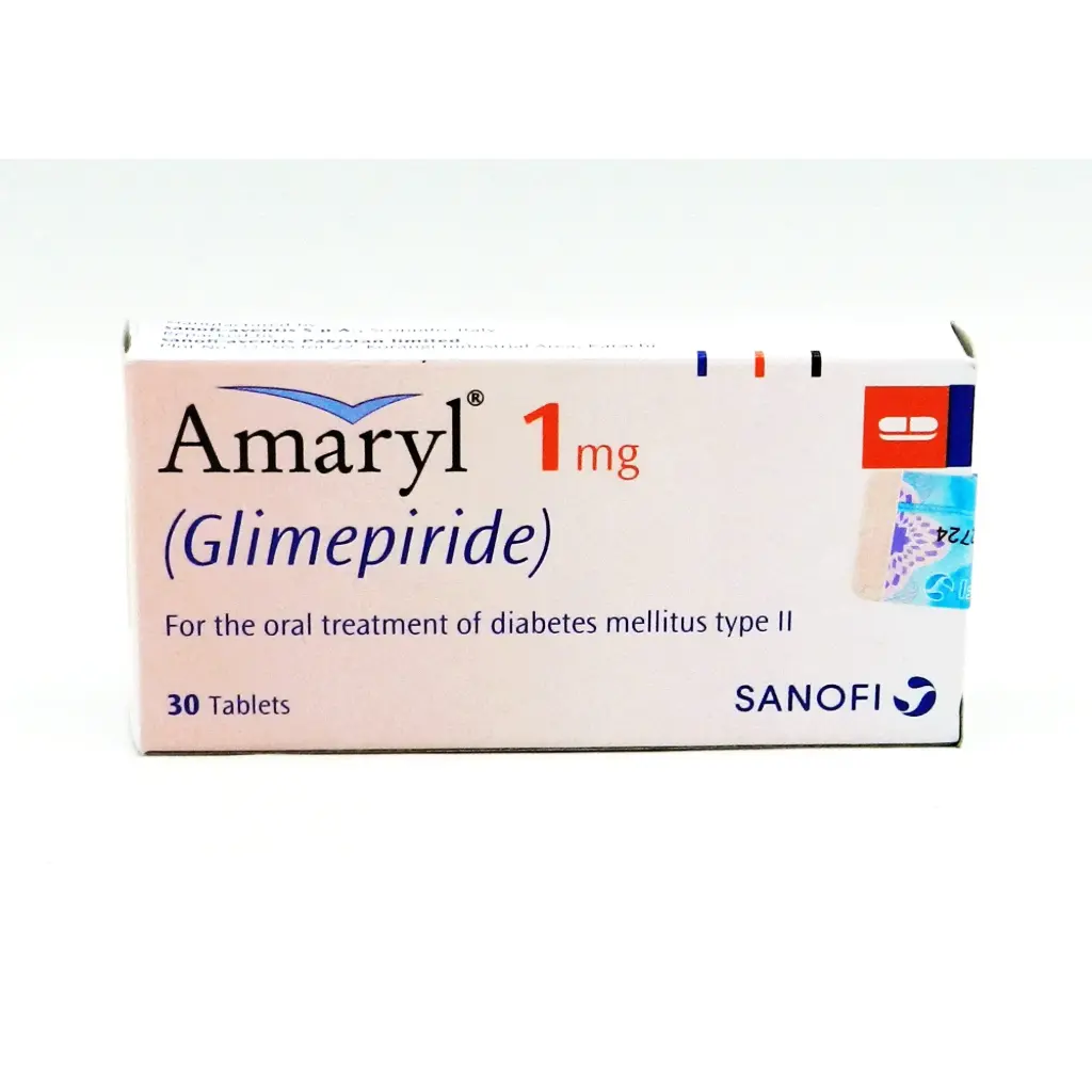 Amaryl 1mg Tablet 15'S