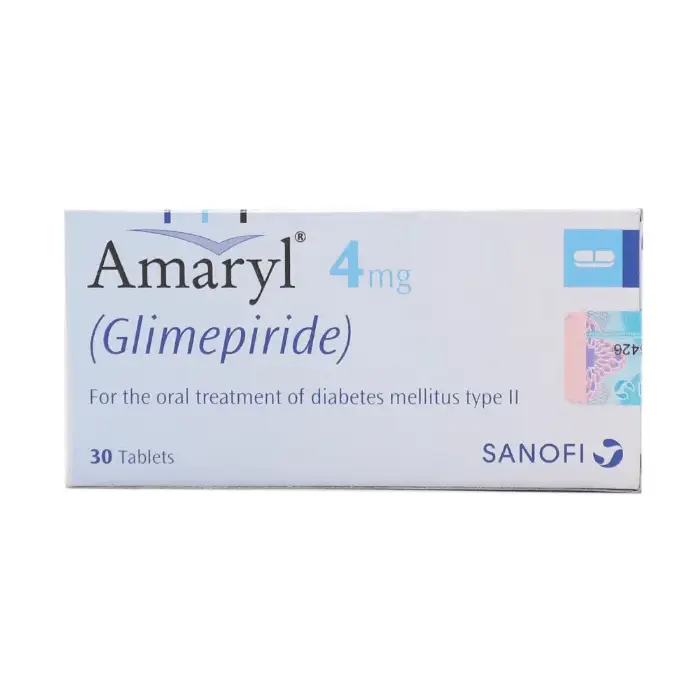 Amaryl 4mg Tablet 15 'S