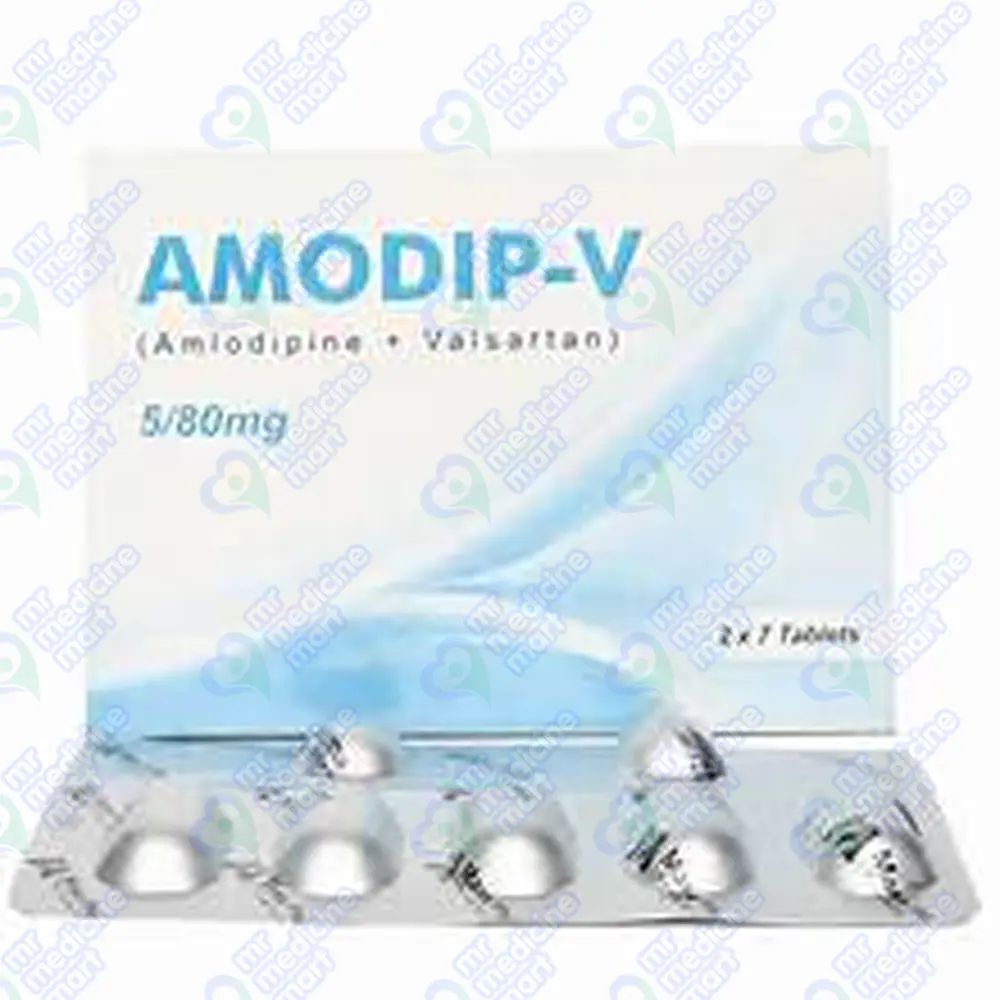 Amodip V 5/80mg Tablet