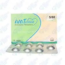 Am-Telsan 80mg+5mg Tablet 7 'S